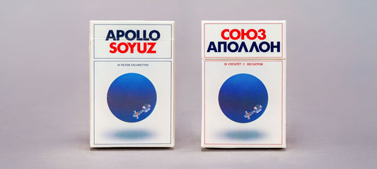 Soyuz-Apollo Soviet cigarette pack
