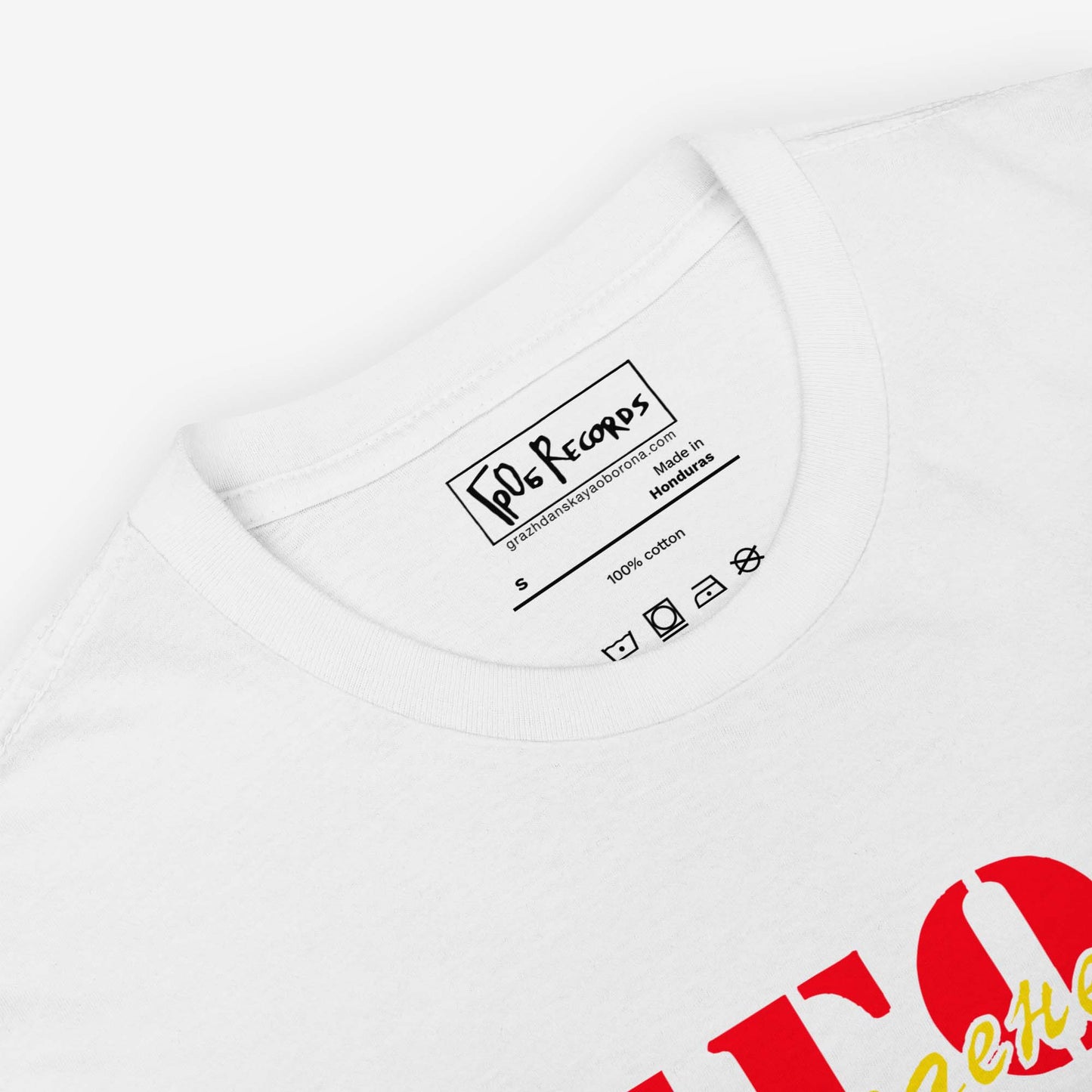 Egor Letov & Opizdenevshie T-shirt, featuring a unique Soviet punk design.