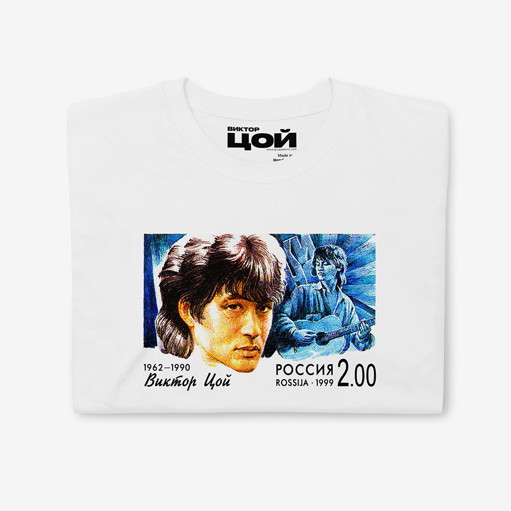 Viktor Tsoi Kino Soviet Rock T-Shirt - Rare USSR Graphic - Exclusive to Sovisual