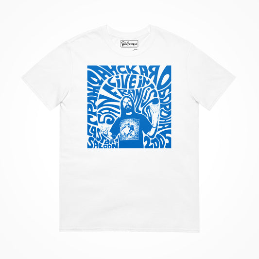 Egor Letov Grazhdanskaya Oborona, Live In San Francisco artwork, unisex white Tee