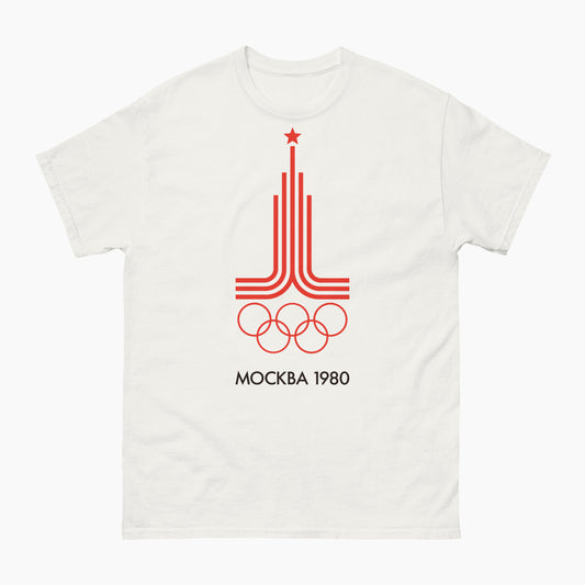 Moscow 1980 Olympics t-shirt - front