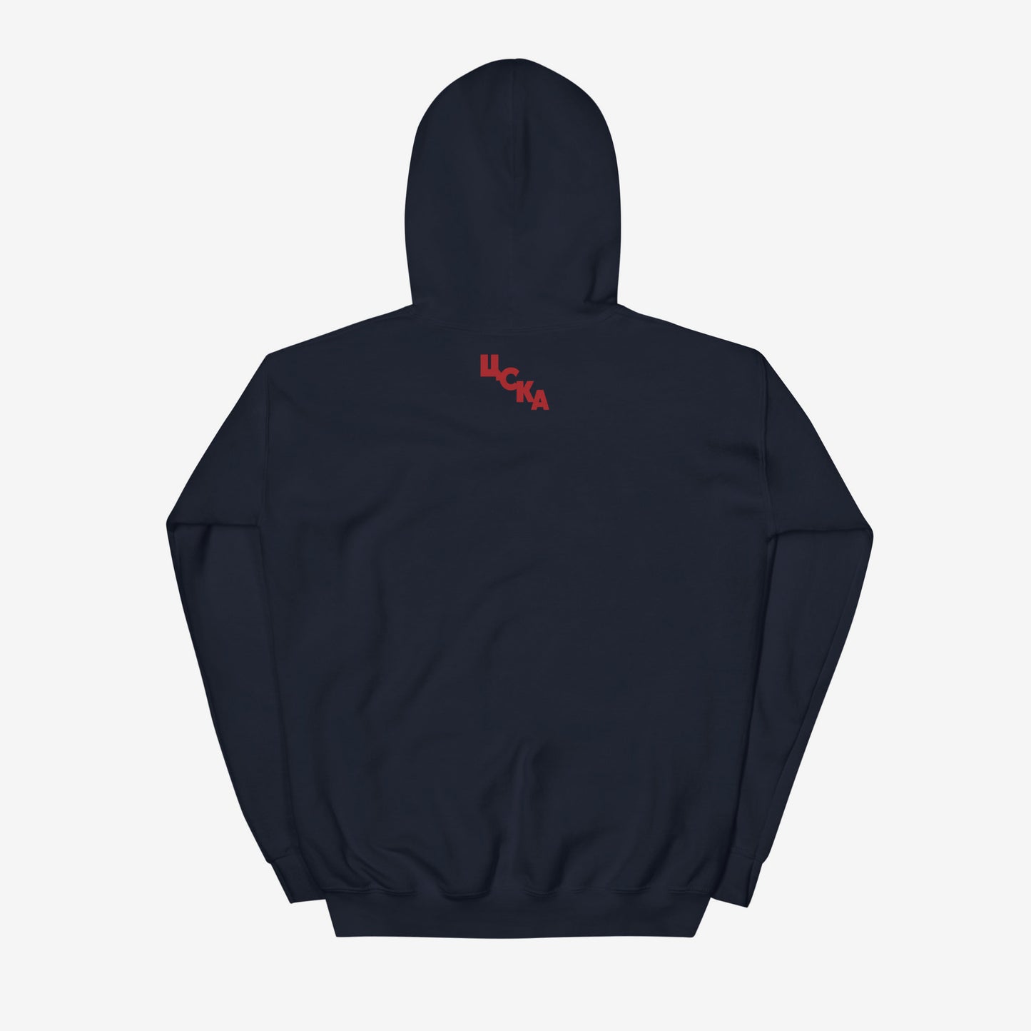 USSR National Hockey Team hoodie featuring the vintage Soviet hockey logo in high-quality print.