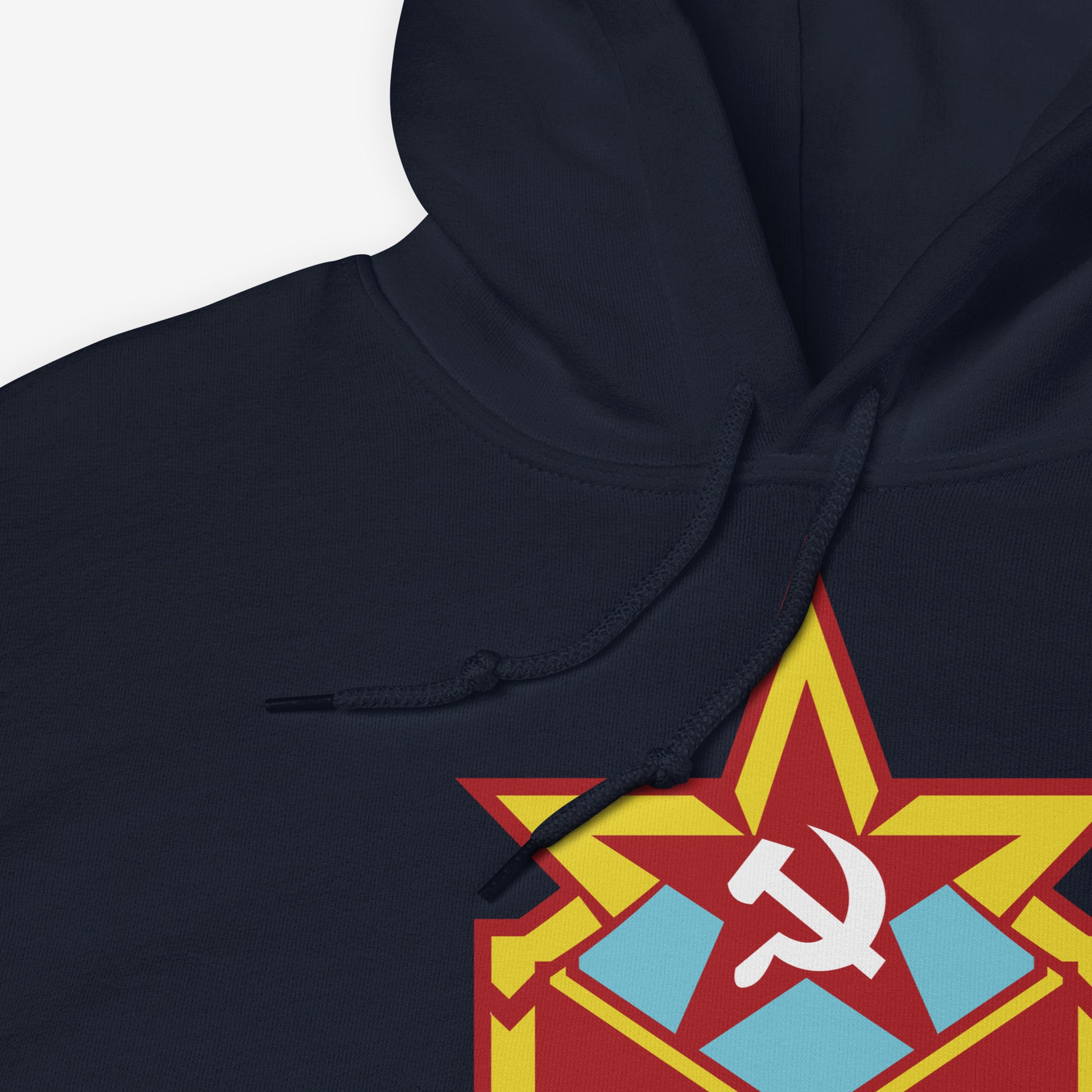 USSR National Hockey Team hoodie featuring the vintage Soviet hockey logo in high-quality print.