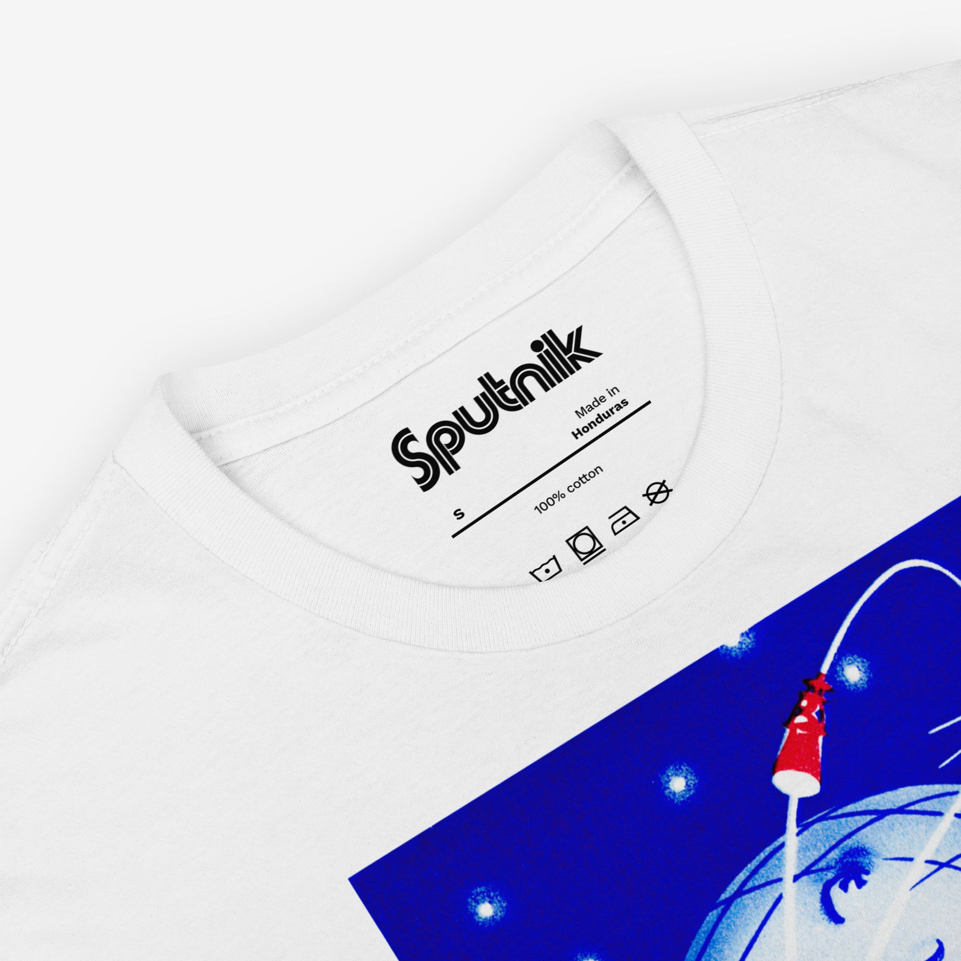 Soviet Sputnik T-shirt – First satellite design from USSR space propaganda, unisex