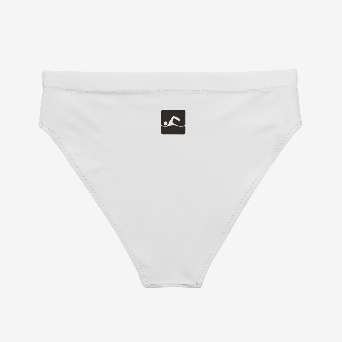 Soviet Olympics white swimming bikini bottoms - back
