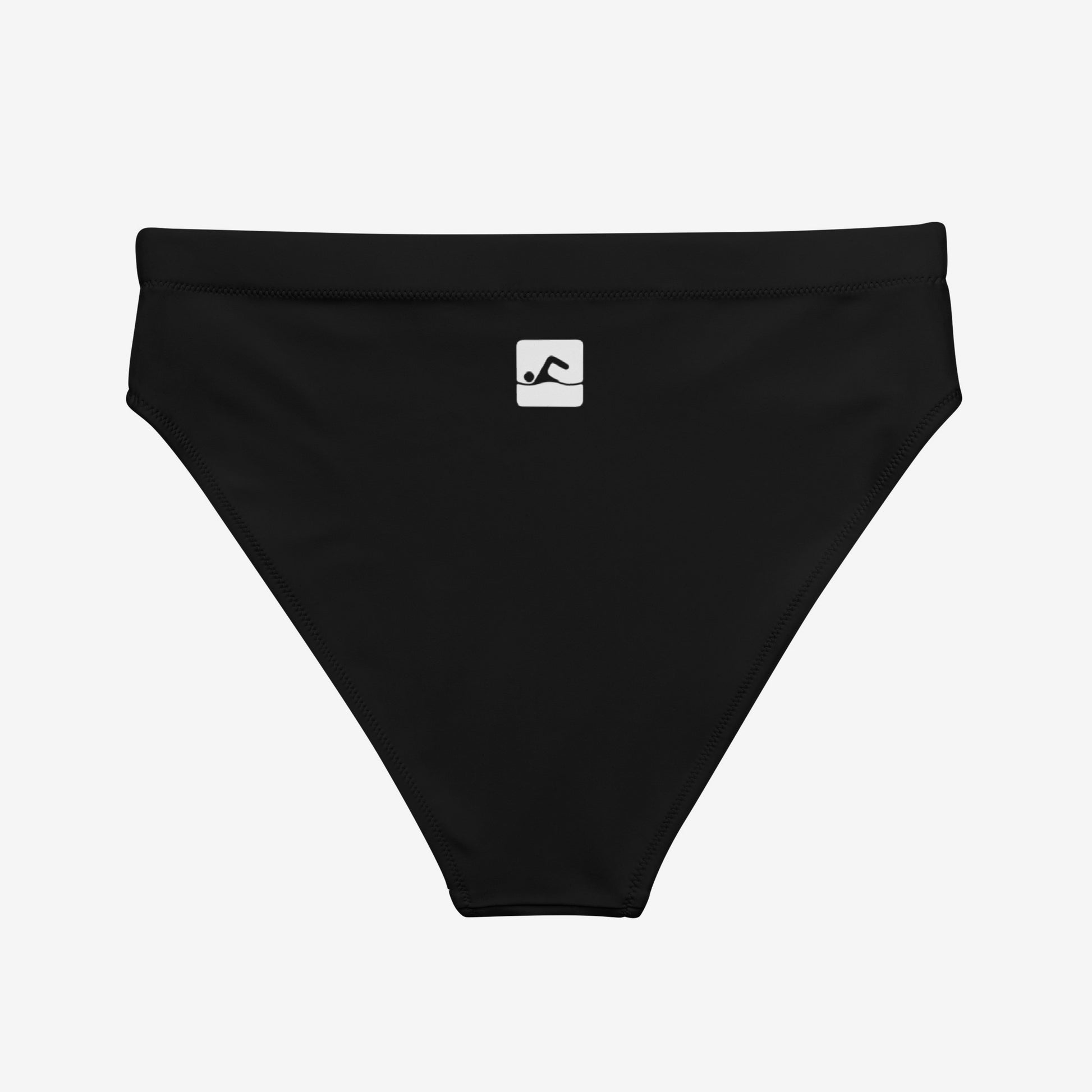 Soviet Olympics girls black swimming bikini bottoms - back