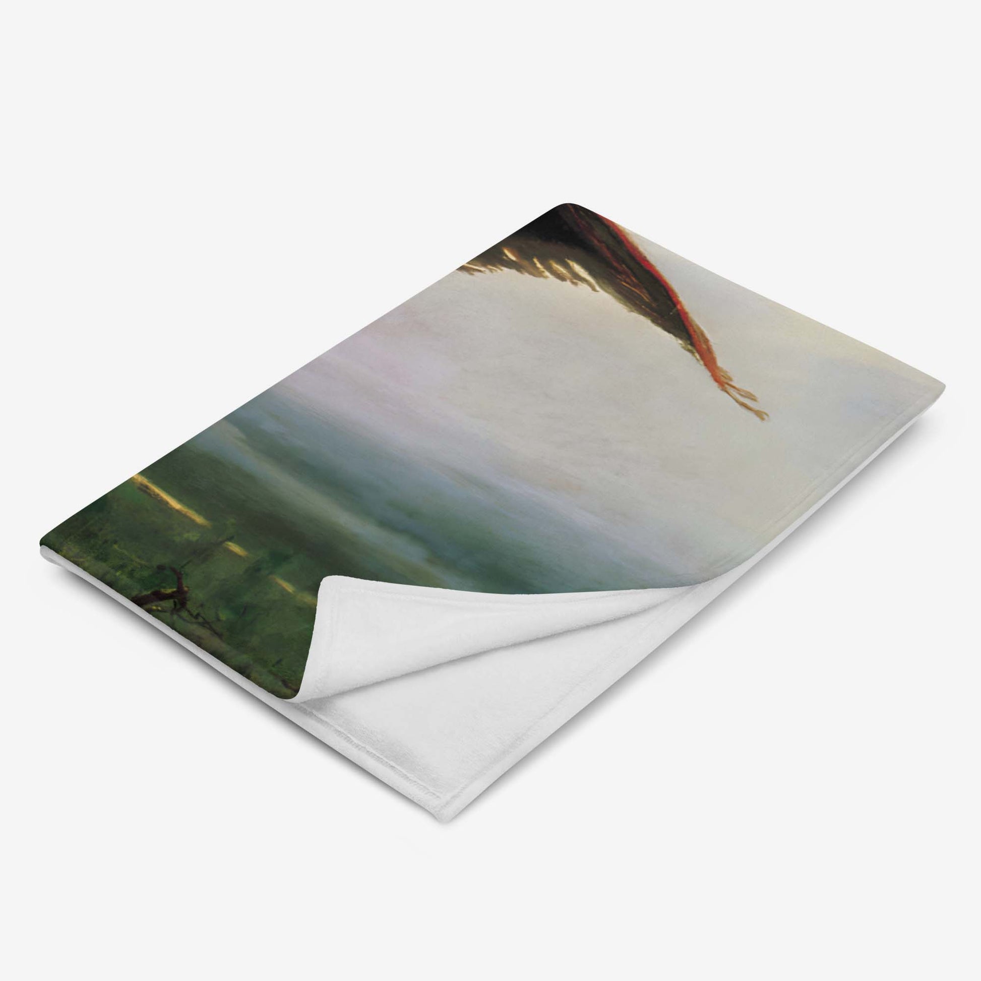Ultra-high-resolution Vasnetsov "Magic Carpet" artwork on a soft, silk-touch throw blanket. Premium quality home decor with unmatched print clarity.